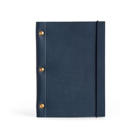 Cahier de luxe vintage avec logo personnalisé A4/a5 Cahier de notes agenda en cuir véritable pour l'école et le bureau