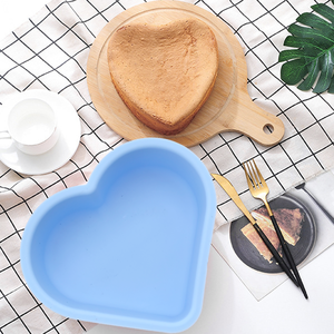 Household Sustainable Eco-Friendly Food-Grade Silicone Heart-Shaped Cake Molds Nonstick DIY Easy Release Cake Tools - Product Image 4