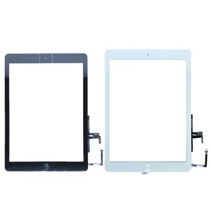 ipad 공기 1 터치 디지타이저 교체 Suppliers-새로운 iPad Air 1 iPad 5 LCD 외부 터치 스크린 디지타이저 전면 센서 유리 디스플레이 터치 패널 교체 A1474 A1475 A1476
