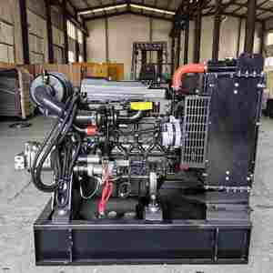 محطة هيدروليكية من النوع المفتوح مع محرك ديزل 40 حصانا ومضخة لولبية لمكبس التروس الخاص - Product Image 3