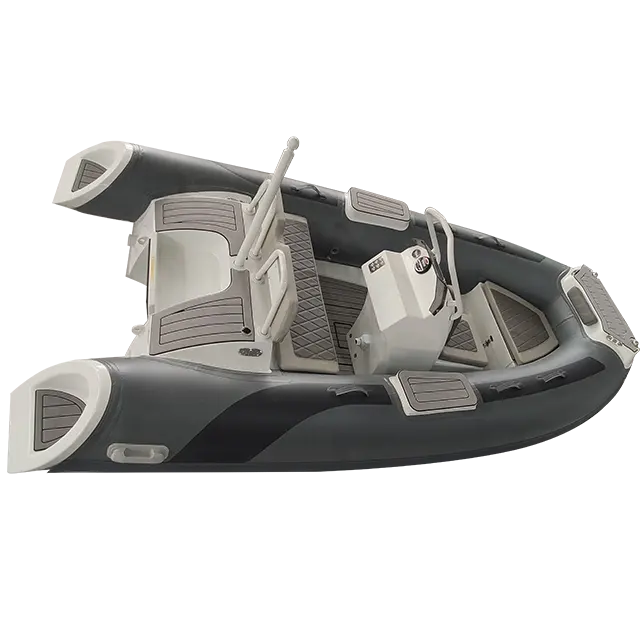 CE RHIB צלע מתקפל במהירות גבוהה 380 עמוק-v אלומיניום גוף קשיח מתנפח דיג חתירה צלעות סירת למכירה