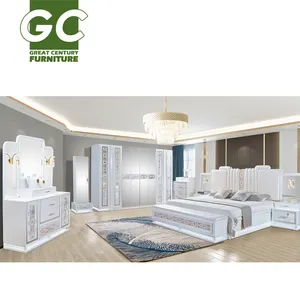 GC cheap prices melamine 3d design hotel bedroom furniture set blue traditional french wardrobe modern mdf bedroom furniture