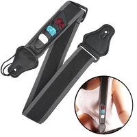 Wholesale Adjustable Custom OEM Leather Guitar Strap & Pick Holder for Electric Guitar Stringed Instrument Parts Accessories