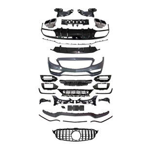 Pare-chocs de voiture W205 C205 C180 C200 C260 <span class=keywords><strong>C300</strong></span> C250 AMG Line Coupé Normal 2013 + <span class=keywords><strong>à</strong></span> C63 AMG kits carrosserie pour <span class=keywords><strong>Mercedes</strong></span> Benz W205 - Product Image 1