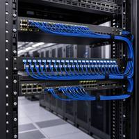Panel de Conexiones de Fibra Óptica 2U 19in 48 Puertos LC UPC Dúplex 96 Fibras Monomodo con Funda de Cerámica de Zirconia de Doble Capa para Centro de Datos