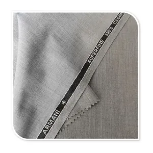 Tr Suit Fabric High Quality Dubai Textile Wholesale Man Coat TR Selvedg Shiny Suit Fabric