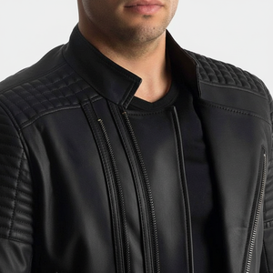 Chaquetas de Cuero para Hombre de Ropa Deportiva Confiable, Impermeables, Transpirables, de Secado Rápido, Personalizables en la Parte Delantera, de Alta Calidad con Letras - Product Image 1
