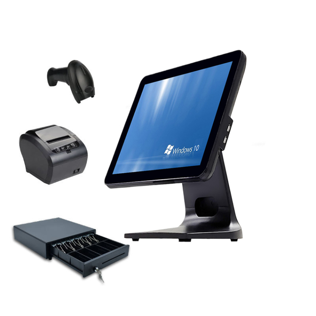 High Quality 15.6 Inch Single Screen All-in-One POS Desktop Terminal