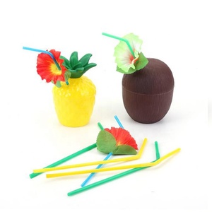 Vasos de Piña para Niños, Decoración Divertida para Fiestas Temáticas de Playa y Fiestas Tropicales Aloha - Product Image 6