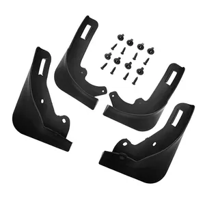 Spatlappen Voor Tesla Model Y 3 Scaff-Vrije Splash Guards Tesla Mat Spatbord Geen Boren Vereist Tesla Accessoires