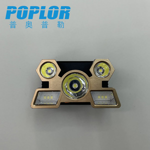 Poplor Headlamp 3W Led Rechargeable Waterproof With <b>Dimmer</b> For Outdoor Fishing - Product Image 4