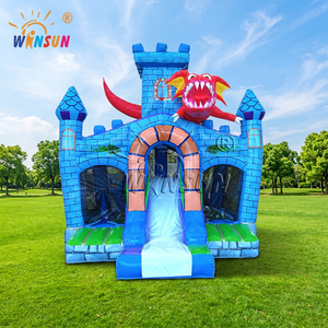 WINSUN <b>Large</b> Princess Theme Park Inflatable Bounce Castle Princess Inflatable Castle - Product Image 1