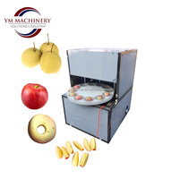 Commerciële appel schil-, ontpit- en splitsmachine met 220V motor