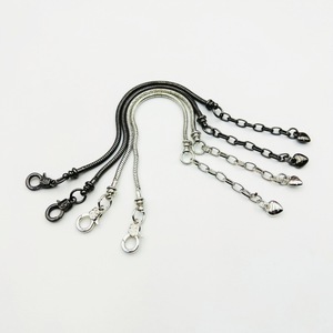 Cadena de hueso de serpiente Lan Tong con cuentas chapadas en cobre para correa de teléfono, amuleto para bolso, llavero, accesorio de joyería DIY - Product Image 2
