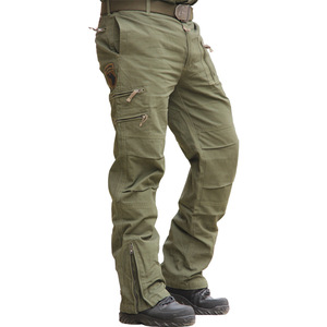 <span class=keywords><strong>Pantaloni</strong></span> <span class=keywords><strong>Cargo</strong></span> da Lavoro Casual Tattici Impermeabili Traspiranti in Tela con Tasche Multiple per <span class=keywords><strong>Uomo</strong></span> di Alta Qualità all'Ingrosso - Product Image 2