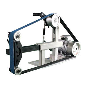 Metaalpolijstmachine Multifunctionele bandschuurmachine Buis Hardware RVS Werkstuk Polijstband Schuurmachine - Product Image 4