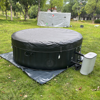 Nouvelle baignoire spa gonflable portable, bain à remous extérieur, spa gonflable à vendre