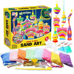Create Your Own <strong>Sand</strong> <strong>Art</strong> Kit and Crafts Activity 10 <strong>Sand</strong> <strong>Art</strong> Bottles Bright <strong>Sand</strong> Colors for Kids - Product Image 1