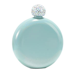 5oz 8oz Stainless Steel Alcohol Flask Wine Bottle Cute <b>Diamond</b> Lid Vodka Bottle Whisky Hip Flask Bridesmaid Gift - Product Image 4