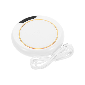 Calentador de Tazas Eléctrico USB con 3 Ajustes de Temperatura, Posavasos Termostático para Calentar Leche, Té y Agua, Calentador de Bebidas, Calentador de Tazas de Café - Product Image 1