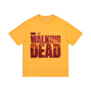 Black <strong>T</strong> <strong>Shirt</strong> the <strong>Walking</strong> <strong>Dead</strong> Logo Print for Men Women Casual Wear Outdoors Travel Fashion Top - Product Image 6