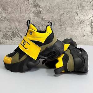 Zapatillas de running de plataforma gruesa de marca de moda para hombre, otoño 2026, con cierre de banda elástica, estilo casual y versátil que aumenta la altura - Product Image 4