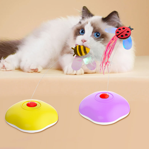 <span class=keywords><strong>Jouet</strong></span> pour chat en forme d'insecte simulé rechargeable par USB intelligent en gros pour soulager l'ennui des animaux de compagnie Fournitures pour animaux de compagnie - Product Image 5
