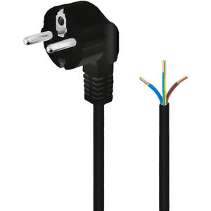 Carrete de manguera tubular de 5 m, 3g, 2,50 mm, color negro - ideal para conexiones eléctricas y aplicaciones generales. - Product Image 1