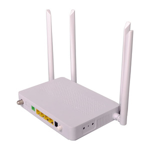 Softel XPON ONU <span class=keywords><strong>V</strong></span> <span class=keywords><strong>SOL</strong></span> 4GE + CATV + 2,4G и 5G WIFI двухдиапазонные Антенны XPON ONU 4 - Product Image 4