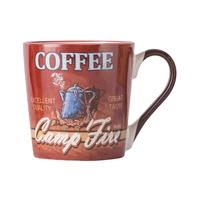 Tasses en céramique de luxe avec anneau en céramique et réservoir d'encre intégré, personnalisées par l'usine Rslee
