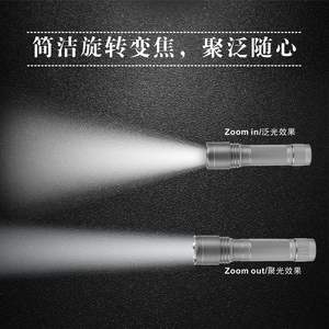 ไฟฉายซูมหนิงโป F866 44x170 มม. LED แบบชาร์จไฟได้ พกพาสะดวก ความสว่างสูง แสงพุ่งไกล สำหรับใช้งานกลางแจ้ง - Product Image 1