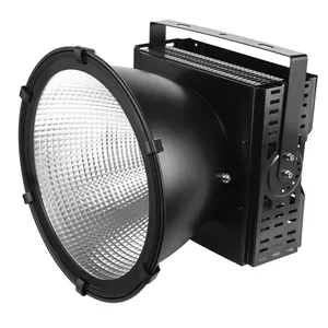 Heavy Duty 800W 2000W Ip65 200W Warm White Spare Parts 24V Round Base Stadium Outdoor Flood Light With Driver