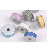 Fil à coudre fait à la main, 0.45MM, pour bricolage, 15M, petit rouleau, pour la Production et le stockage de maroquinerie