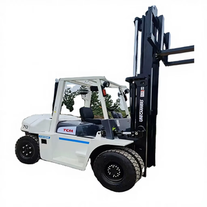 7 Ton Competitive Price on Diesel Forklift <b>Used</b> TCM Internal Combustion Forklift for Sale - Product Image 1
