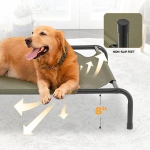 Hot Sale Outdoor Draagbare Goedkope Grote Honden Bed Reizen Nest Huisdier Krasbestendig Mesh Gemakkelijk Wassen Verhoogde Koeling Hondenbed - Product Image 2