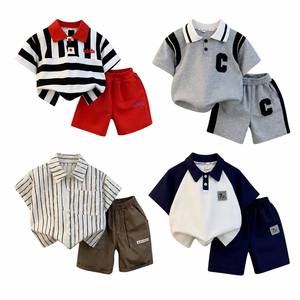 Conjuntos de Ropa para Niños, Trajes de Verano para Bebés, Estampado de Dibujos Animados, Sin Mangas, Boutique, Venta al por Mayor, Latinoamérica - Product Image 2
