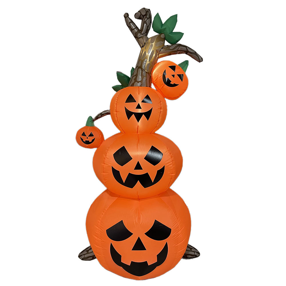Arbre de citrouille gonflable