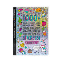 1000 + autocollants mignons pour enfants-autocollants artisanaux amusants pour albums, planificateurs, cadeaux et récompenses, livre d'autocollants de 40 pages pour enfants