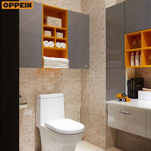 Oppein-estuche laminado de diseño <span class=keywords><strong>italiano</strong></span>, mueble de baño, tocador - Product Image 5