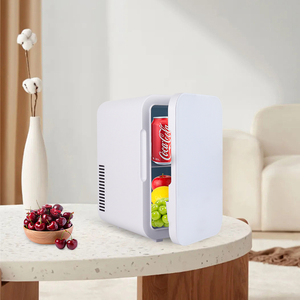 Personnalisé 6l Rétro Portable <span class=keywords><strong>12</strong></span> Volt Pour La Maison <span class=keywords><strong>Réfrigérateur</strong></span> Cosmétique de Voiture <span class=keywords><strong>Mini</strong></span> <span class=keywords><strong>Réfrigérateur</strong></span> Cosmétique - Product Image 3