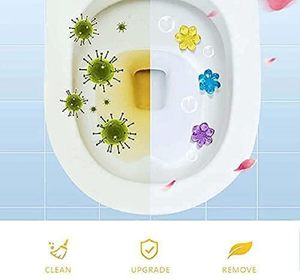 NOVISON Désodorisant d'ambiance moderne parfum floral, Nettoyant WC en gros, Désodorisant portable en gel plastique pour toilettes - Product Image 5