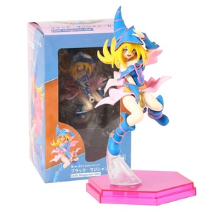 ¡25cm Yu-Gi-Oh! Duel Monsters Anime Girl figura #1596 Dark Magician Girl figura de acción adulto coleccionable modelo muñeca juguetes regalos - Product Image 6