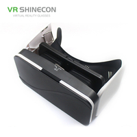 VR Shinecon — lunettes VR pliables, pour téléphone portable, casque d'écoute VR, vous garde dans un monde audio virtuel