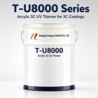 Enduit Acrylique T-U8000 Résistant aux Intempéries 3C UV pour Plastiques ABS et PC, Finition Brillante et Anti-Jaunissement