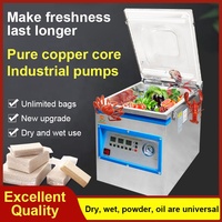 Machine d'emballage sous vide automatique à chambre unique DZ-260, personnalisable, pour fruits, aliments, viande, bœuf, fruits de mer, vente chaude