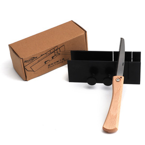 Herramienta de corte fija para fundición de joyas, mango de madera, forma rectangular, cortador de cera DIY - Product Image 1