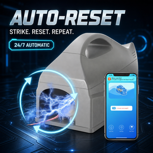Piège à <span class=keywords><strong>souris</strong></span> électrique automatique intelligent Wi-Fi réutilisable pour attraper les rats et les <span class=keywords><strong>souris</strong></span>, piège à animaux pour l'intérieur - Product Image 1