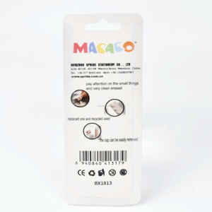 Stylo gomme <span class=keywords><strong>Kawaii</strong></span> à dégradé pastel avec recharge, gomme en caoutchouc recyclé souple pour étudiants et fournitures de bureau - Product Image 3