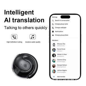 Écouteurs sans fil intelligents à clipser avec traducteur en temps réel, suppression du bruit ENC, étanchéité IPX4 - TWS multifonctionnels pour la musique et les appels - Product Image 6