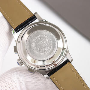 นาฬิกาข้อมือกลไกอเนกประสงค์รุ่นใหม่สำหรับผู้ชายพร้อมสายหนังกันน้ำ ดีไซน์หรูหราและคุณภาพสูง - Product Image 5